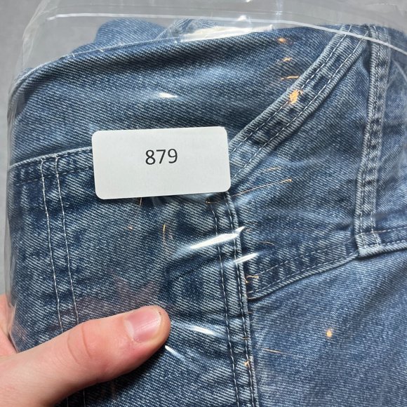 Carhartt Jeans Mens 40x32 Blue Carpenter Loose Original Denim Cotton (Tag 42x34) - Picture 12 of 12